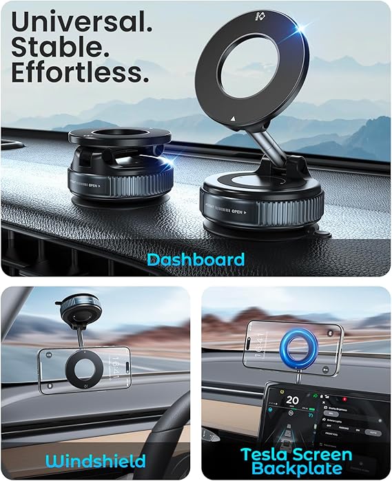Magnetic Phone Holder for Car Dash